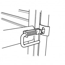 13889 - slam latch outline 